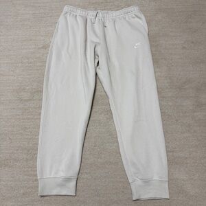 Nike Sportswear Club Fleece Jogger Pants Men's 2XL Light Bone BV2671-072